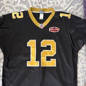 Black and Gold New Orleans saints Football Jersey